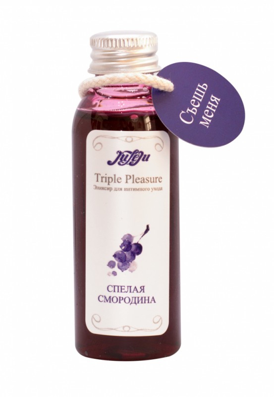 Масло для оральных ласк "Juleju" со вкусом "спелая смородина", 65ml 