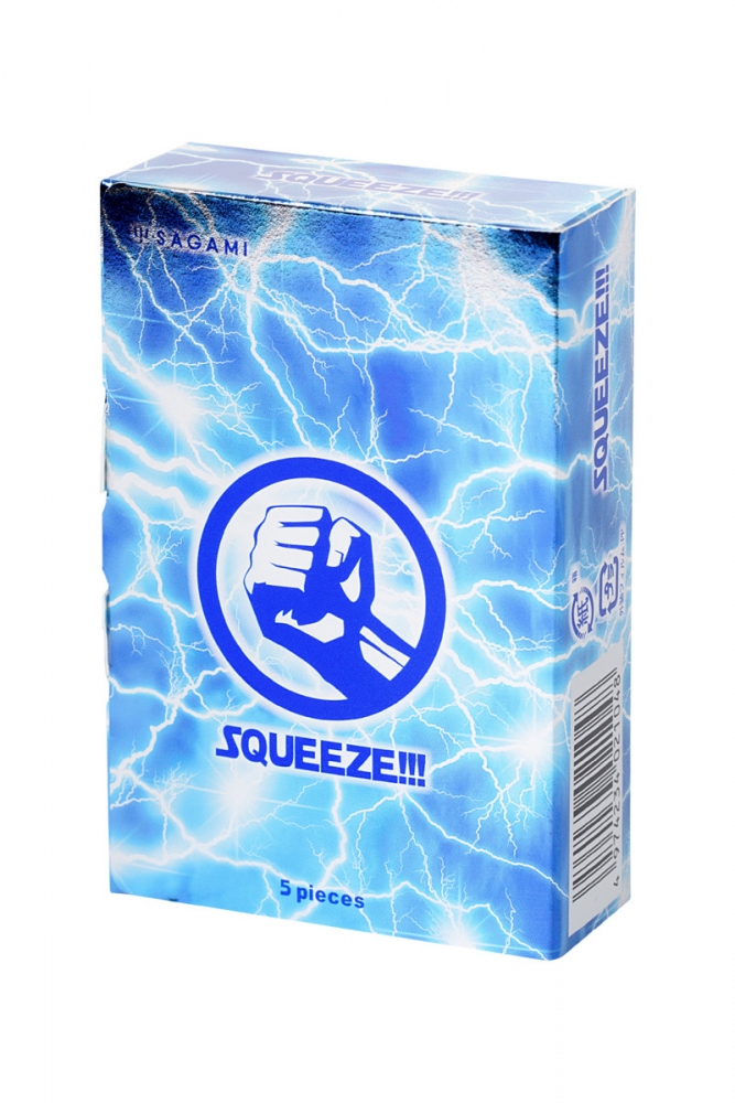 Презервативы "Sagami Squeeze" стимулирующие, 5шт 